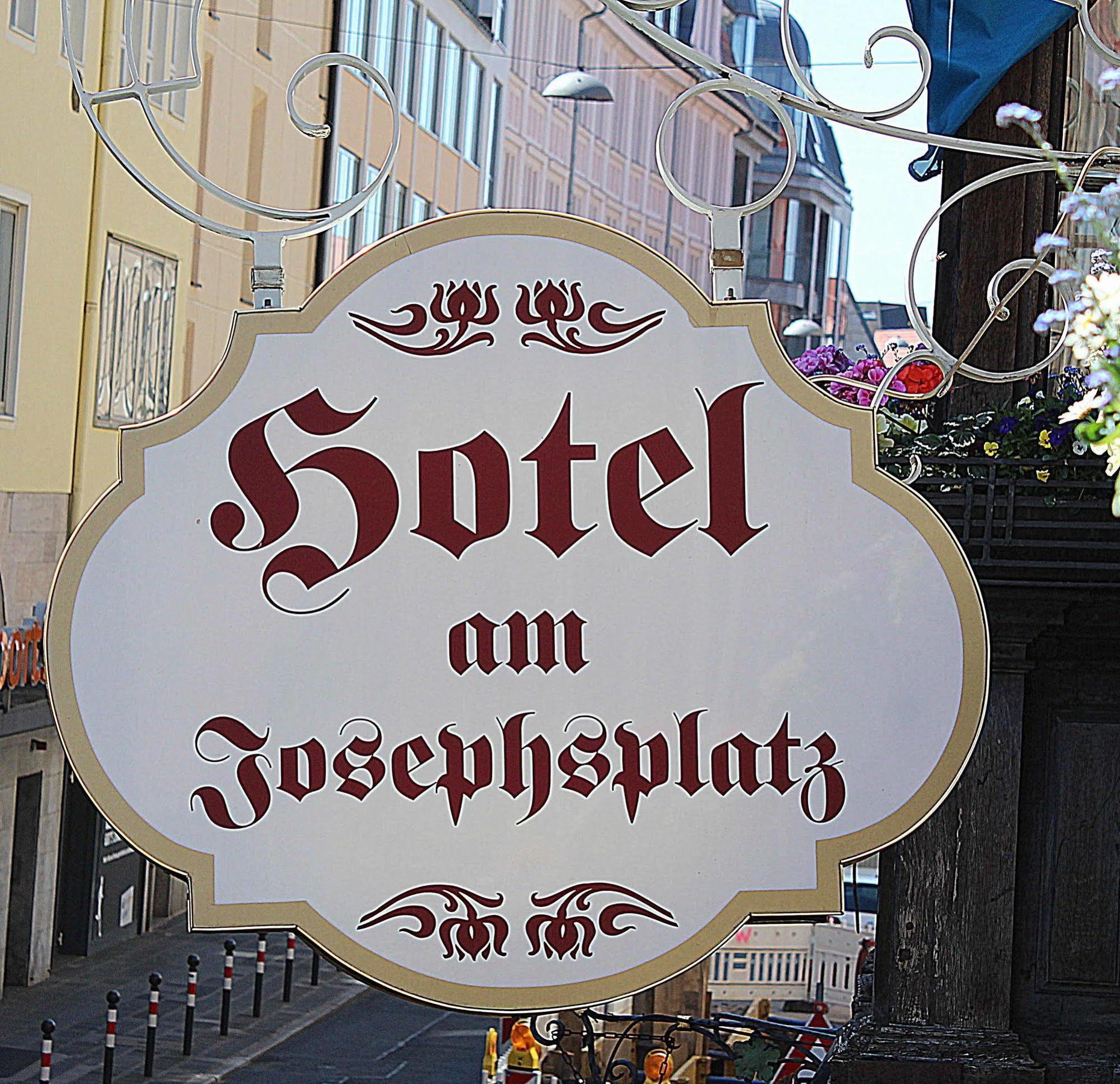 Hotel Am Josephsplatz Nuremberga Exterior foto